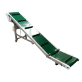 Assembly Line Industrial Transfer Green PVC Belt Conveyor